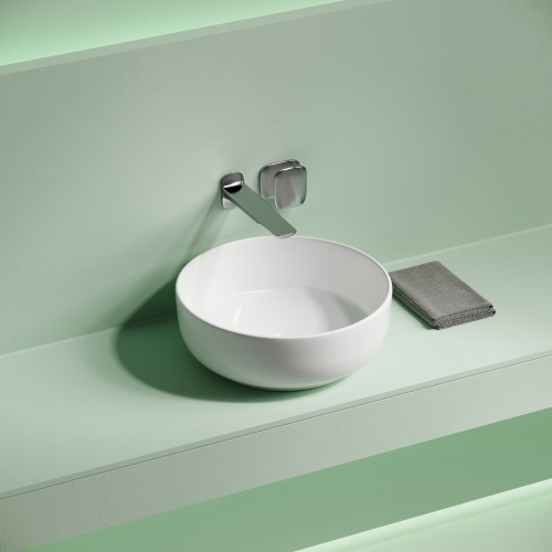 Раковина Ceramica Nova TAYCAN 38 см CN12003 накладная цвет белый - фото 2