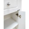 Шкаф-пенал Comforty Тбилиси 00003132633CF 40х120 напольный цвет белый
