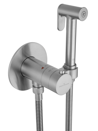 Смеситель для ванны и душа Wonzon & Woghand WW-88829909-BN встраиваемый в стену никель - фото 5