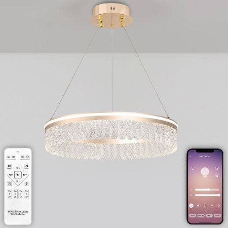 Люстра подвесная Natali Kovaltseva Led series 711 HIGH-TECH LED LAMPS 82051