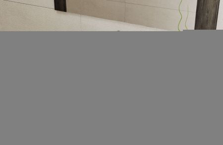 Смеситель для раковины Bravat P8461217BW-ENG встраиваемый в стену черный