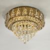 Люстра потолочная LED4U L9437-500 GD с УД