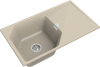 Кухонная мойка Rivelato LOCUS LS-85 beige scuro 85х50 цвет бежевый