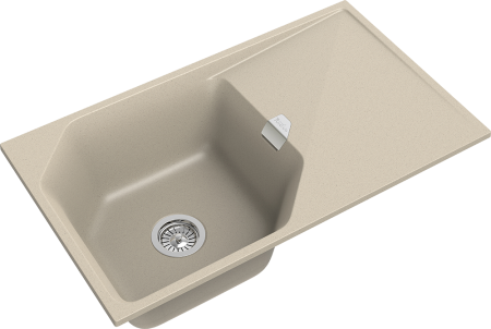 Кухонная мойка Rivelato LOCUS LS-85 beige scuro 85х50 цвет бежевый