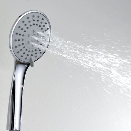 Душевая стойка Wasserkraft A017 настенная цвет хром