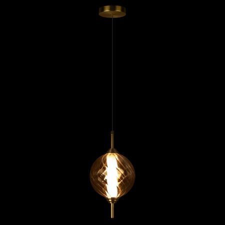 Светильник подвесной Loft It Helix 10421/B Amber