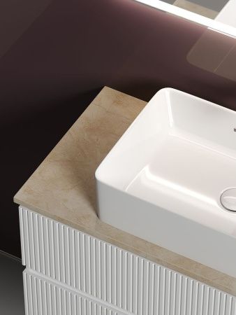 Тумба под раковину Sancos SNOB T SNT100W 100х40 подвесная цвет белый