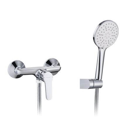 Смеситель для ванны и душа Splenka S07.20 настенный хром