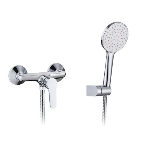 Смеситель для ванны и душа Splenka S07.20 настенный хром - фото 2