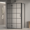 Душевой уголок RGW Passage 41087700-084L 100х100 стекло прозрачное профиль черный без поддона