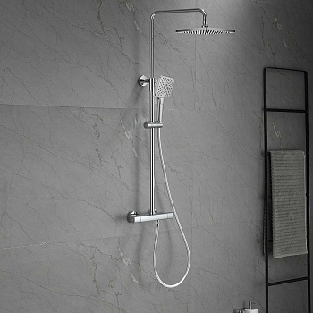 Душевая стойка Vincea Next VSFS-1N0TCH настенная цвет хром