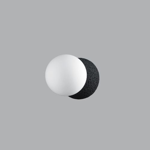 Бра iLamp Foxtrot (Фокстрот) 10695W/1-D100 BK-WH - фото 3