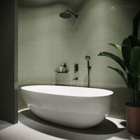 Смеситель для душа IDDIS Ray RAYBL00i68 встраиваемый в стену черный