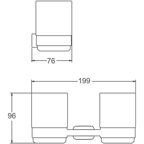 Стакан BELZ B91008 - фото 2