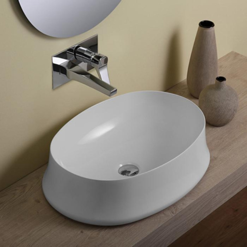 Раковина Simas SHARP 60 см SH04bi*0 накладная цвет белый