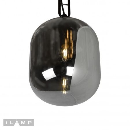 Светильник подвесной iLamp Mono (Моно) 8792S/1P GR+BK