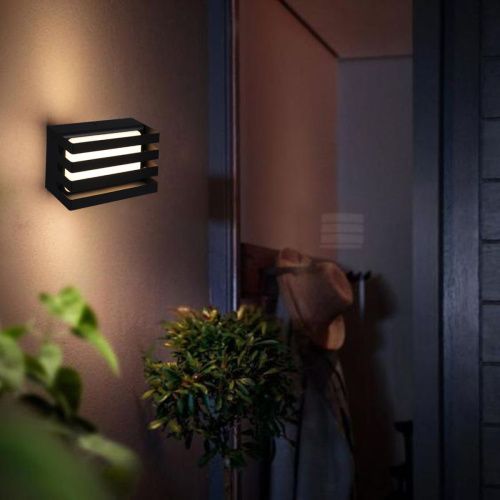 Уличный настенный светильник Reluce 86864-9.2-001JH LED18W BK - фото 5