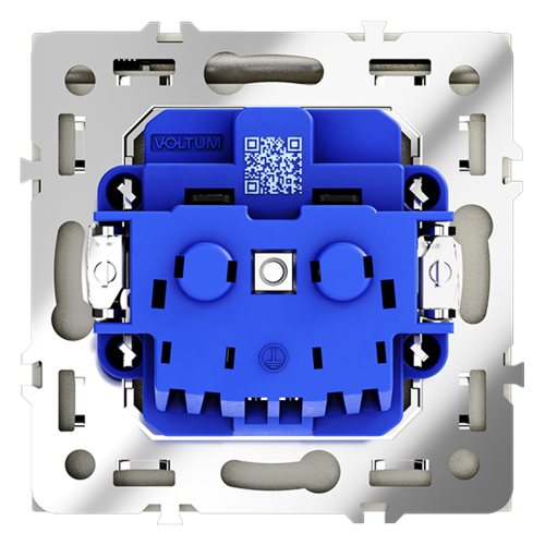 Розетка с защитными шторками и крышкой VOLTUM S70 VLS040305 - фото 5