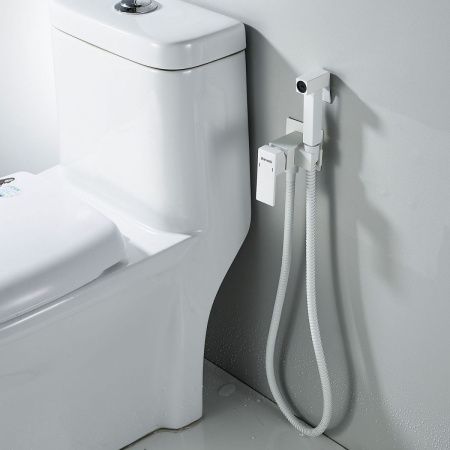 Гигиенический душ со смесителем Shevanik S127C белый