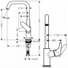 Смеситель Hansgrohe Focus 31519000 на раковину хром