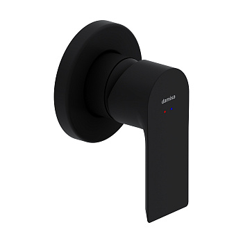 Смеситель для душа Damixa Apollo 477500300 встраиваемый в стену черный