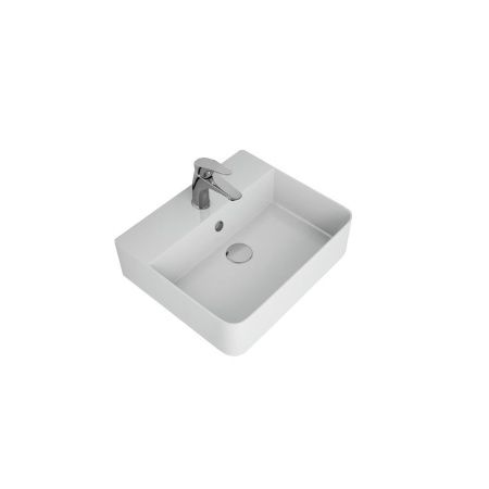 Раковина керамическая Dreja Joy 641990 50х40 накладная цвет белый 1 отверстие под смеситель