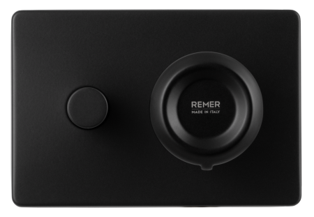 Смеситель для душа Remer Element ET09HRGNO встраиваемый в стену черный