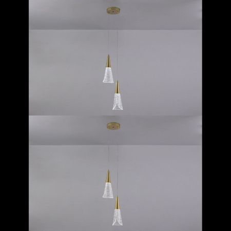 Светильник подвесной Natali Kovaltseva Triangle (Триангле) LED LAMPS 81117/2C