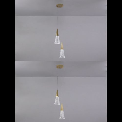 Светильник подвесной Natali Kovaltseva Triangle (Триангле) LED LAMPS 81117/2C - фото 4