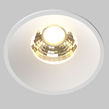 Светильник встраиваемый Maytoni Technical Round DL058-7W2.7K-W