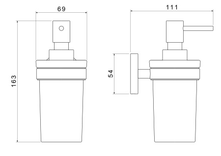 Дозатор Aquatek ЕВРОПА AQ4105CR