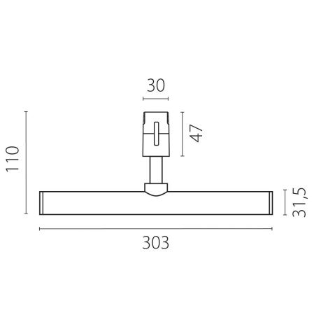 Трековый однофазный светильник Lightstar Due Hermes (Дуе Хермес) 270447