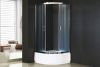 Душевой уголок Royal Bath CK RB90CK-C-CH 90х90 стекло матовое профиль хром с поддоном
