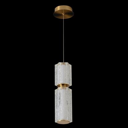 Светильник подвесной Crystal Lux Antique (Антикуе) ANTIQUE SP23W LED BRASS