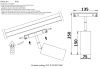 Трековый магнитный светильник Crystal Lux Space (Спаце) CLT 0.33 003 18W BL 3000K