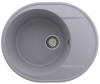 Кухонная мойка Ulgran Quartz Nora 585-05 59х49 цвет серый поверхность матовая