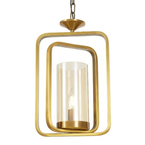 Светильник подвесной Lumina Deco Benton (Бентон) LDP 1236-1 MD+AB - фото 5