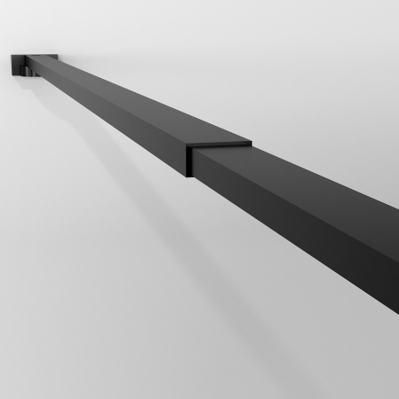 Душевая перегородка Niagara Nova NG-689-90TBLACK 90х200 стекло тонированное профиль черный матовый