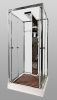 Душевая кабина AvaCan Z111MT 100х100 квадратная с крышей ориентация универсальная