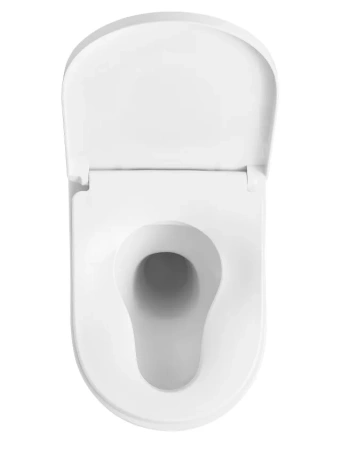 Чаша унитаза подвесная Arrow AHB2157 цвет белый без сиденья безободковая каскадный смыв