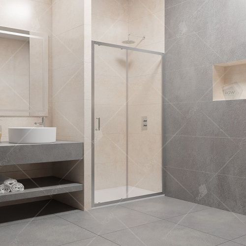 Душевая дверь RGW Passage 41081418-11 180х195 стекло прозрачное профиль хром - фото 2