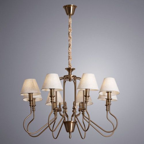 Люстра подвесная Arte Lamp Agio (Агио) A6086LM-8PB - фото 4