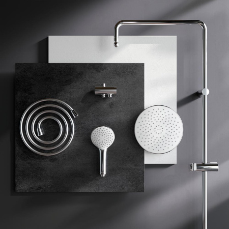 Душевая стойка Am.Pm Gem F0790000 настенная цвет хром