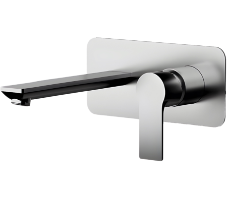 Смеситель для раковины Remer Energy EY15L встраиваемый в стену хром