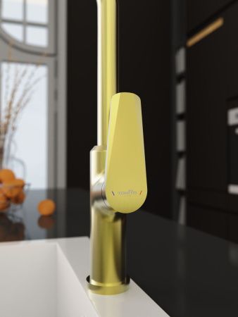 Смеситель для кухни Tokito KIN TOK-KIN-1013 на мойку золото