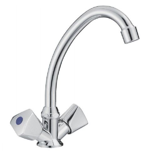 Смеситель для кухни Cron CN4011 на мойку хром - фото 2