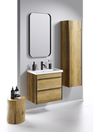 Зеркало в ванную Aqwella Y RM0205BLK 50х90 цвет черный