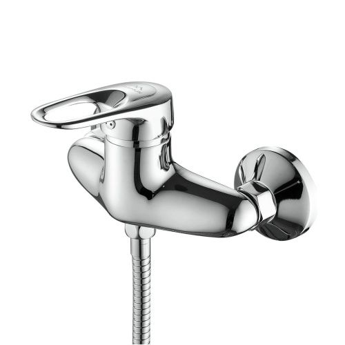 Смеситель для ванны и душа Fashun A2004 настенный хром - фото 2