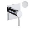 Смеситель для ванны и душа Webert Rimini RI880101740 настенный белый
