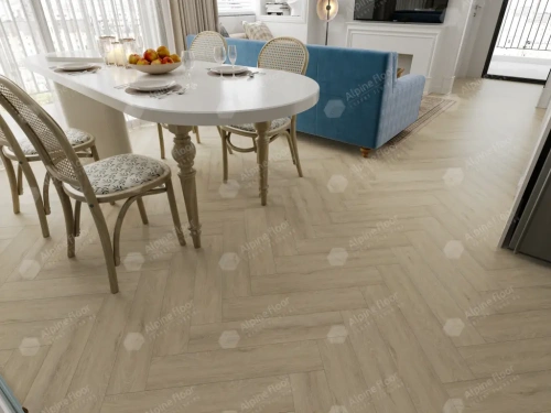 SPC ламинат Alpine Floor Parquet Light ECO 13-25 MC Дуб Денеб толщина 0.4 см 43 класс 600х125 - фото 2